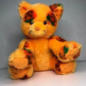 BUILD A BEAR Halloween Jack-O-Lantern Orange Cat